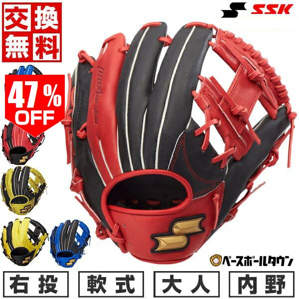 楽天市場】47％OFF 【交換往復送料無料】 野球 グローブ 軟式 大人 右