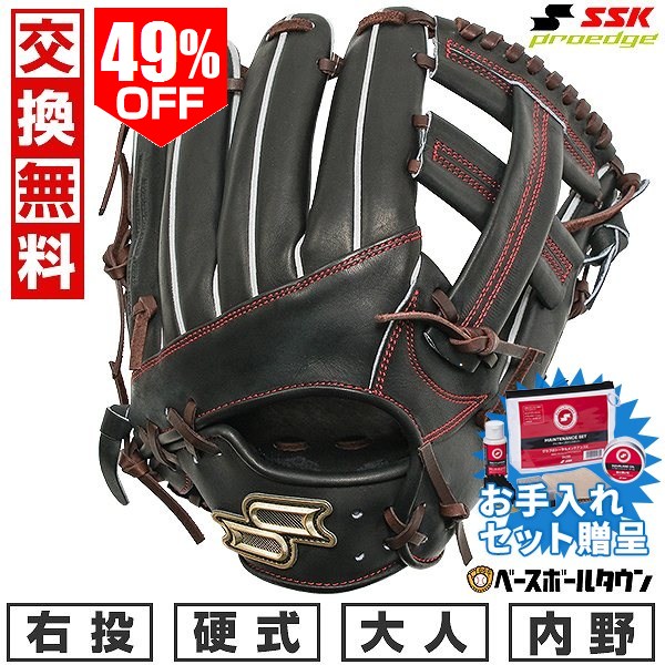 楽天市場】40%OFF 【交換送料無料】 野球 グローブ 軟式 大人 右投げ