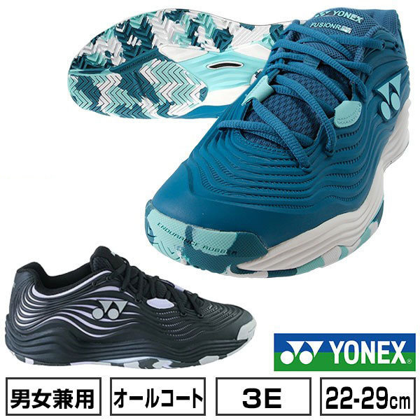 【在庫処分】 ヨネックス テニス シューズ オールコート 3E ワイド パワークッション フュージョンレブ 5 テニスシューズ メンズ レディース 男女兼用 部活生おすすめ 社会人 硬式テニス ソフトテニス ジュニア用 YONEX SHTF3LAC｜野球用品ベースボールタウン