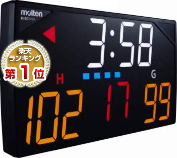 molten デジタルタイマー スコアボード UX0110 半ジャンク品 molten ＼ネーム加工可能／molten モルテン デジタイマー110X