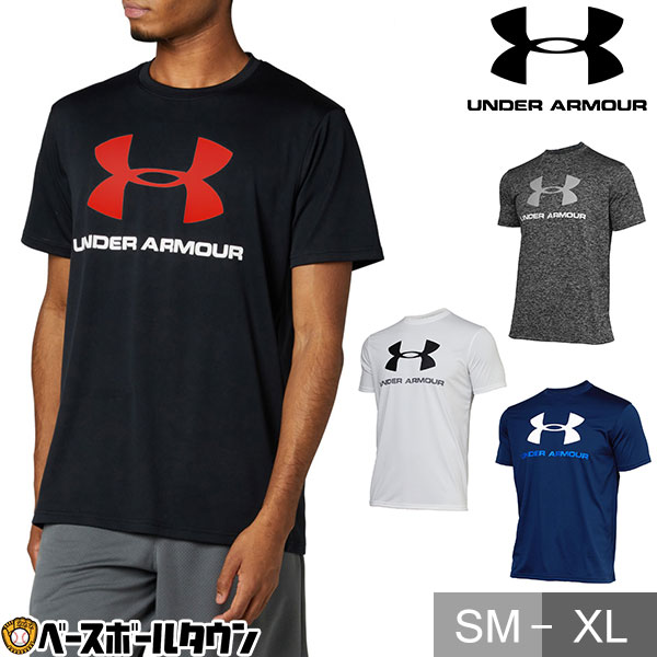 最大10％引クーポン 野球 Tシャツ メンズ アンダーアーマー UAテック ビッグロゴ ヒートギア 半袖