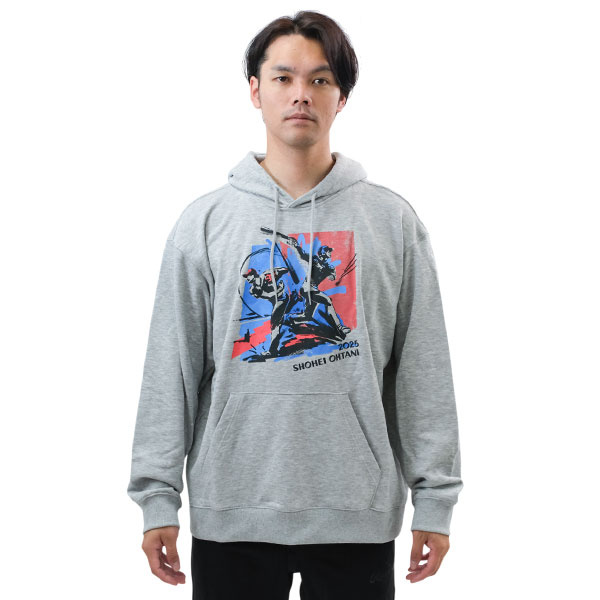 野球 パーカー 大谷翔平 シグネチャーコレクション フーディー 大人 ニューバランス New Balance Shohei Two Swords Hoodie スウェット メンズ レディース 長袖 トップス おしゃれ かっこいい MT51736【365日対応】