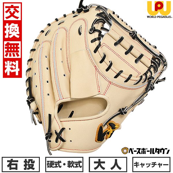 ワールドペガサス 軟式用左キャッチャーミット
