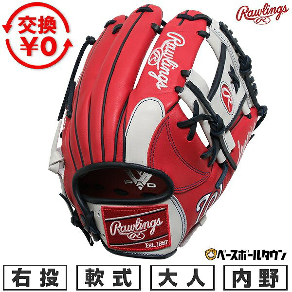 【交換往復送料無料】 野球 グローブ 軟式 大人 右投げ ローリングス Rawlings HYPER TECH MLB TEAM 内野手用 サイズ11.25 ナショナルズ GR5HTMN62-WSH 型付け可能(G)｜野球用品ベースボールタウン 10,560円