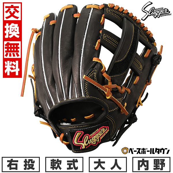 4/26～28限定価格】 野球 久保田スラッガー 軟式 内野用 内野手