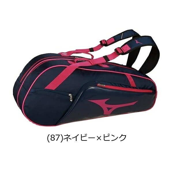 楽天市場 最大10 引クーポン ミズノ ラケットバッグ 6本入れ 63jd9007 テニス ソフトテニス バッグ ラケットバッグ 野球用品ベースボールタウン
