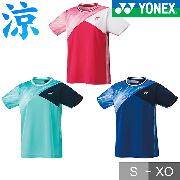 YONEX 軟式テニス　バトミントン　女子シャツ　L W325 日本製　昭和 楽天市場】ヨネックス テニス バドミントン ゲームシャツ