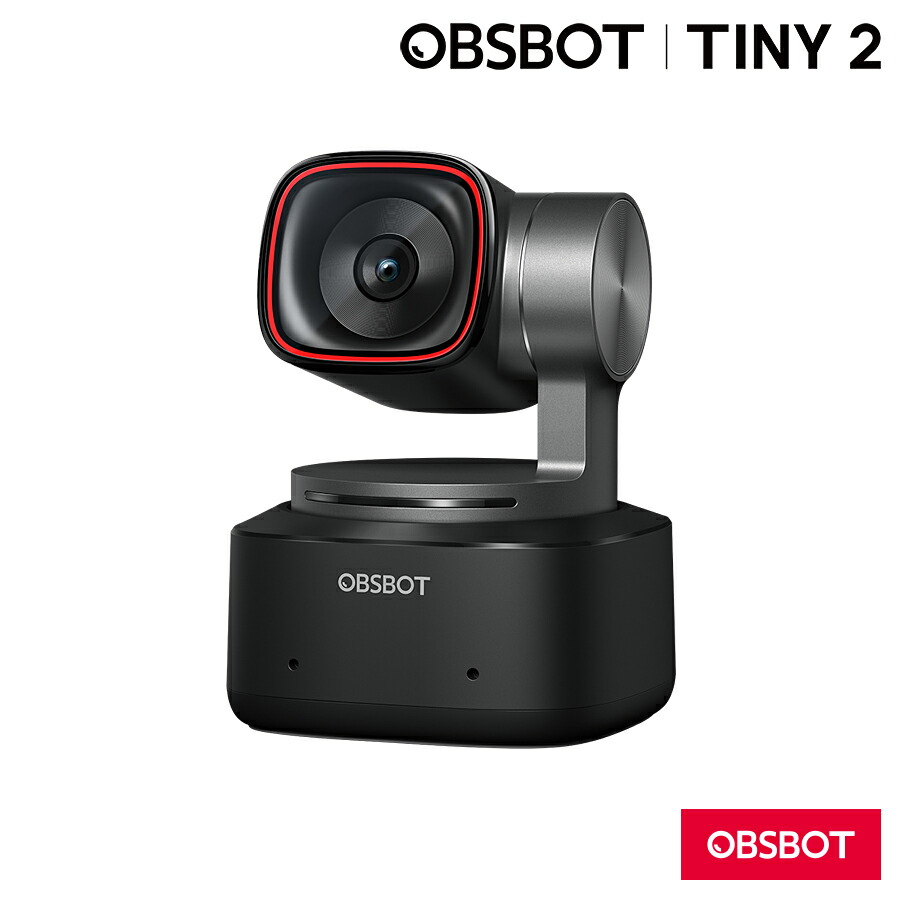 【新品】OBSBOT Tiny 4K カメラ・リモートコントローラ・専用ケース 新品】OBSBOT Tiny 4K カメラ・リモートコントローラ・専用ケース 新品