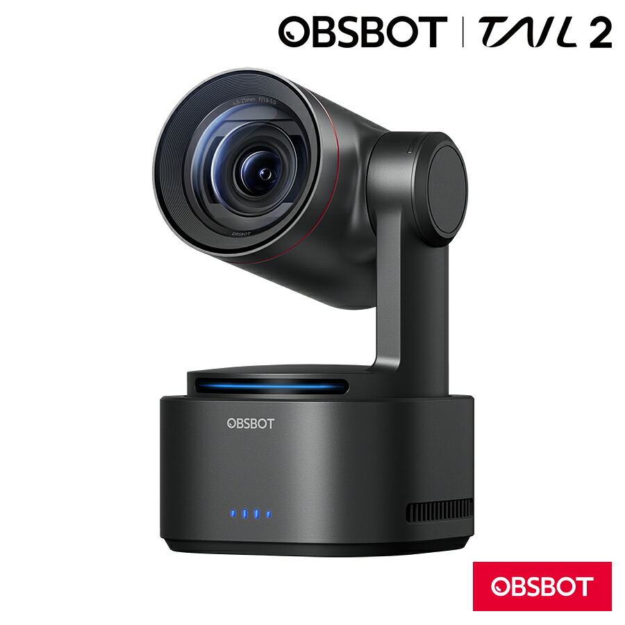 【OBSBOT TAIL2】人工知能学積み上げる PTZR 4K ライブプロダクションカメラ さし絵生み出すこと ライブ配達 発表に（返品不可）