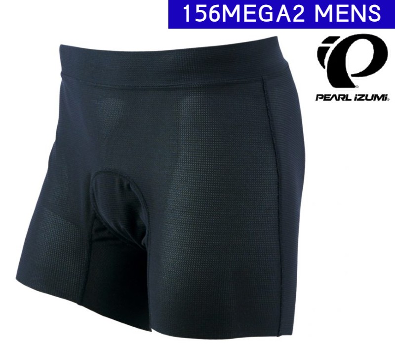 【PEARL IZUMI（パールイズミ）2024年秋冬モデル】156MEGA2 3DR メガ メッシュインナーパンツ 自転車 サイクルウエア 保温性 防風 透湿性 ハーフパンツ ショートパンツ