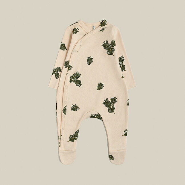 Organic Zoo Pine Forest パインフォレスト Suit With Feet 足つきロンパース オーガニックズー ロンパース ベビー服 ベビー 赤ちゃん ベビーギフト Medfited Org