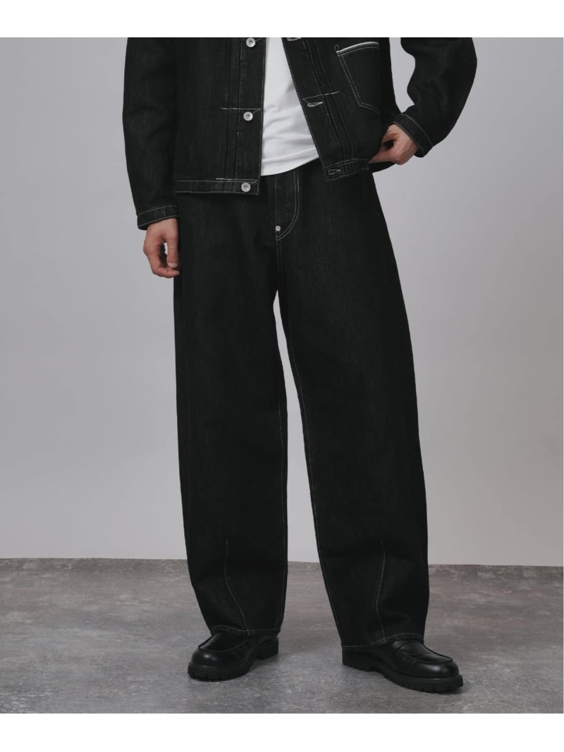 【SALE／30%OFF】【BOYCOM/ボイコム】ペーパーデニムパンツ001 B.C STOCK ベーセーストック ズボン下 デニム・ジーンズズボン下 黒いこと【RBA_E】【貨物輸送無料】[ Fashion]