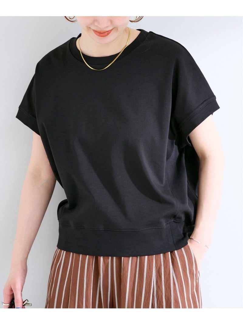 ウォッシャブル / add Function ニュアンスフォルムプルオーバー B.C STOCK ベーセーストック トップス カットソー・Tシャツ ブルー ブラウン ホワイト ブラック【送料無料】[ Fashion]