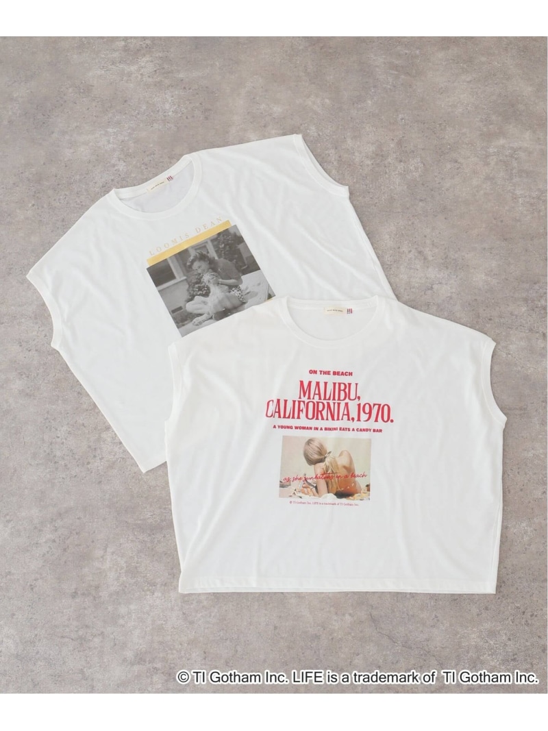 GOOD ROCK SPEED / 好ましい鍵を掛けるす早さ 別注 LPC 風呂敷き包みTee ノースリーブ B.C STOCK ベーセーストック トップス カットソー・プルオーバー 白いこと【貨物輸送無料】[ Fashion]
