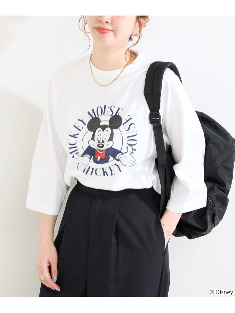 GOOD ROCK SPEED / グッドロックスピード / Mickey / 7/S T-Shirt A B.C STOCK ベーセーストック トップス カットソー・Tシャツ ホワイト【送料無料】[ Fashion]