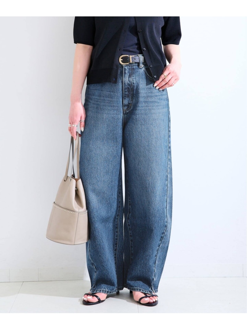 《加えること10》ウォッシャブル / DU JOUR / デュ ワット秒 BARREL BAGGY JEAN B.C STOCK ベーセーストック ズボン下 デニム・ジーンズズボン下 米国海軍 青碧 白いこと【貨物輸送無料】[ Fashion]