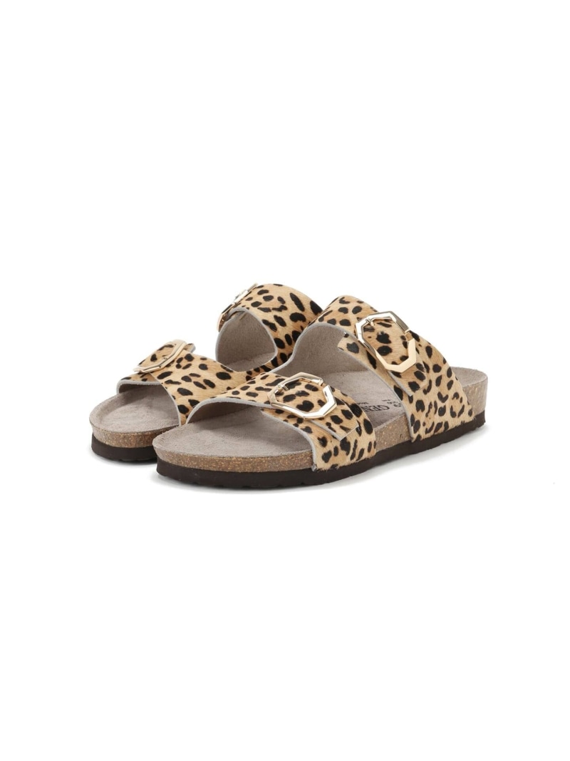 《予約》【WEB+一部店舗限定】GENUINS / ジェニュインズ GELAN B.C STOCK ベーセーストック シューズ・靴 サンダル ホワイト ブラウン【先行予約】*【送料無料】[ Fashion] 12,210円