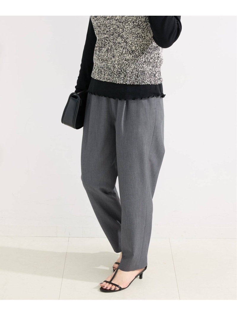ウォッシャブル / テーパードパンツ B.C STOCK ベーセーストック パンツ スラックス・ドレスパンツ ブラック グレー イエロー ベージュ【送料無料】[ Fashion]