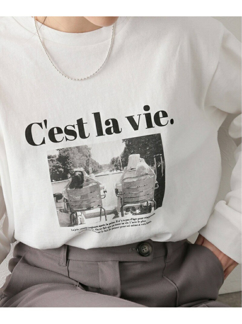 【楽天市場】【SALE／30%OFF】PHOTOロンTEE(Cest La Vie.) B.C STOCK ベーセーストック トップス ...