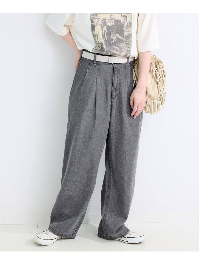 GAULTIER JEAN'S ベスト サイズ40 楽天市場】DU JOUR/デュ ジュール SHADE BAGGY JEAN B.C STOCK