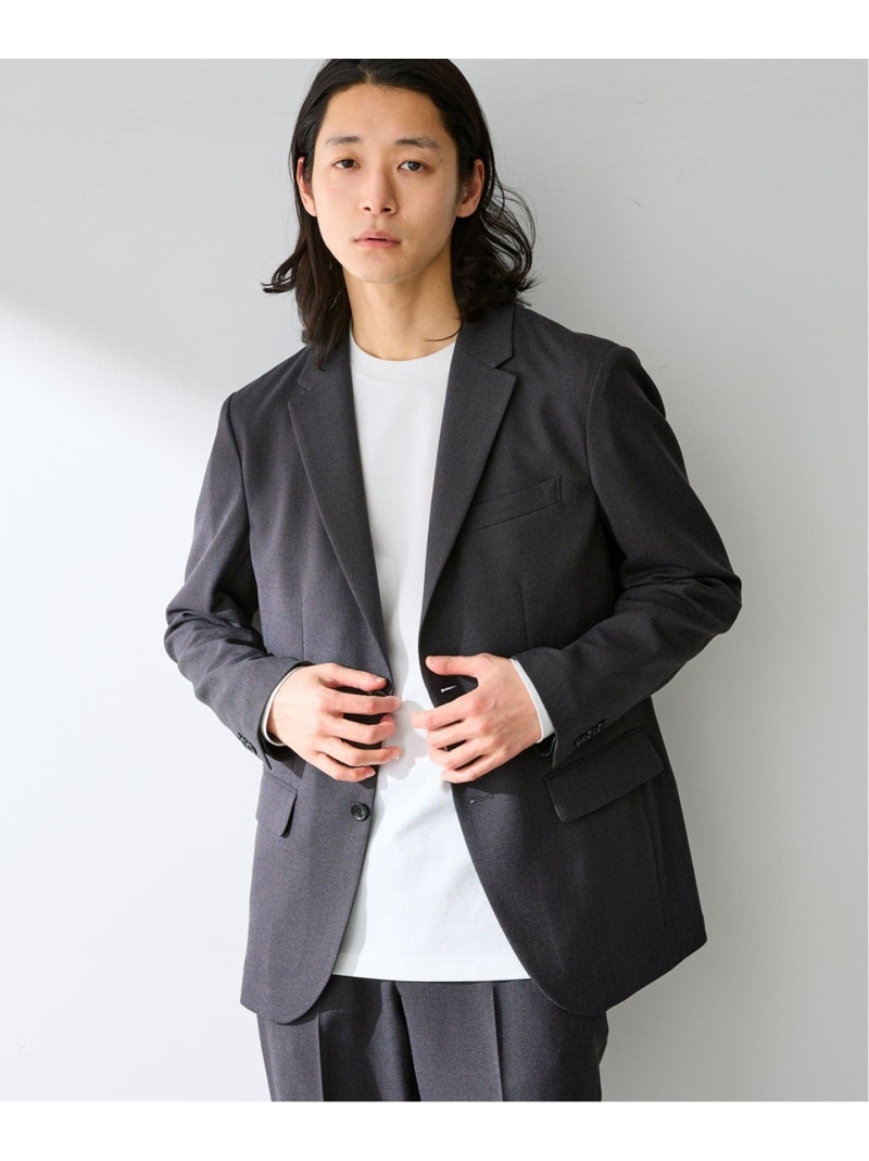 【SALE／30%OFF】PE BIRDSEYE 2B ジャケット B.C STOCK ベーセーストック ジャケット・アウター その他のジャケット・アウター ブルー ネイビー グレー【RBA_E】【送料無料】[ Fashion]｜B.C STOCK