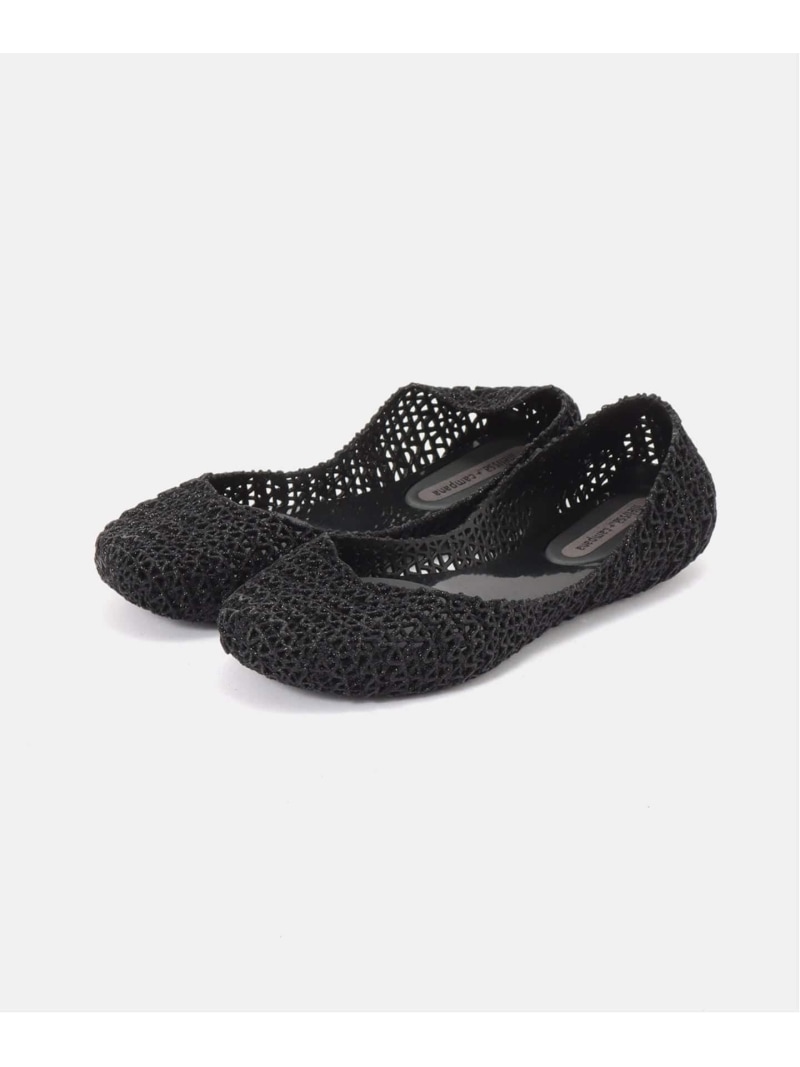 melissa / メリッサ Campana Papel B.C STOCK ベーセーストック シューズ・靴 余分の物のシューズ・靴 黒いこと ゴールド しろがね色【貨物輸送無料】[ Fashion] 靴-レディース靴