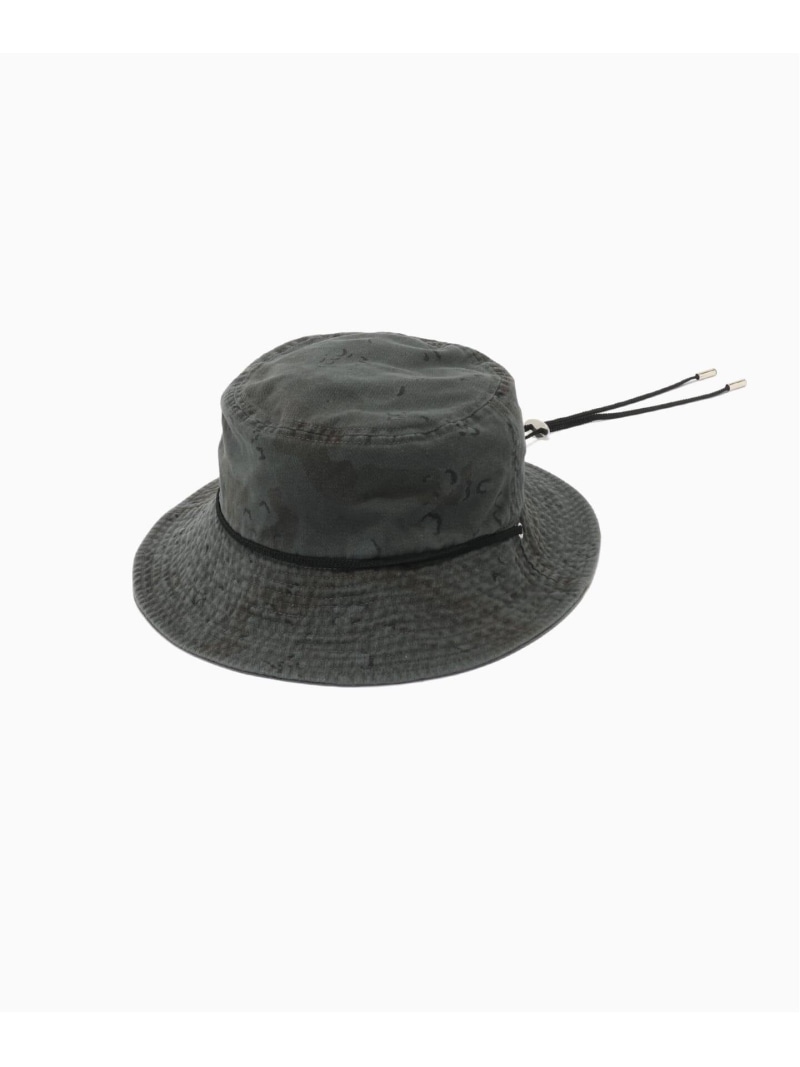 sublimeroe / サブライムロー DYED CAMO SAFARI HAT B.C STOCK ベーセーストック 帽子 ハット ブラック ネイビー グリーン ピンク【送料無料】[ Fashion]