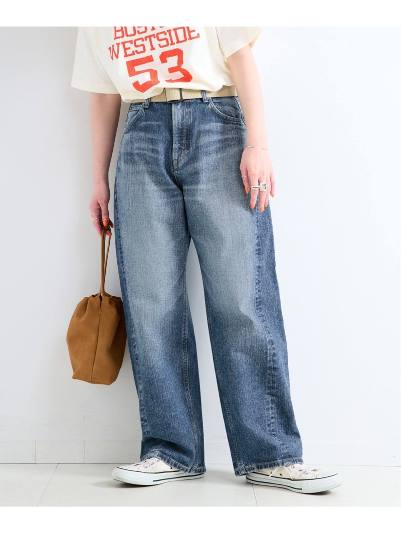 ウォッシャブル / LEE / ロバート・エドワード・リー 別注 DADDY PANTS B.C STOCK ベーセーストック ズボン下 デニム・ジーンズズボン下 青み【貨物輸送無料】[ Fashion]
