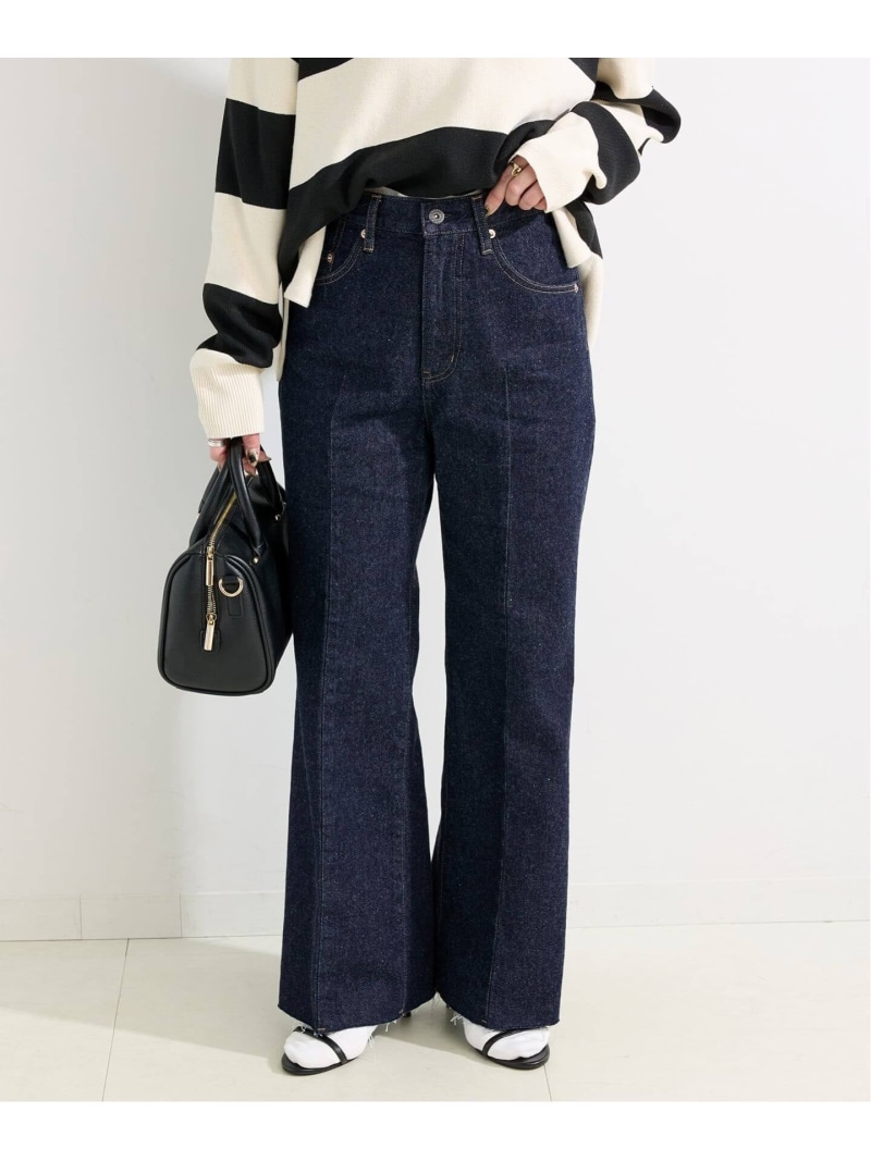 ウォッシャブル / DU JOUR / デュ ジュール PIN SEAM LEAN JEAN B.C STOCK ベーセーストック パンツ ジーンズ・デニムパンツ ブルー ネイビー【送料無料】[ Fashion]