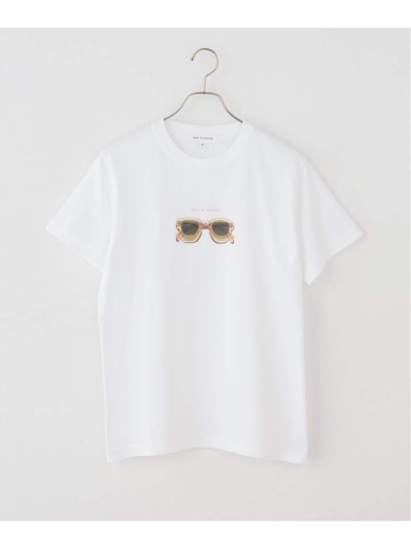 手洗い可 / ANGE IN DISGUISE / アンジ イン ディスガイズ ROSE et MOUSSE B.C STOCK ベーセーストック トップス カットソー・Tシャツ ホワイト【送料無料】[ Fashion]｜B.C STOCK