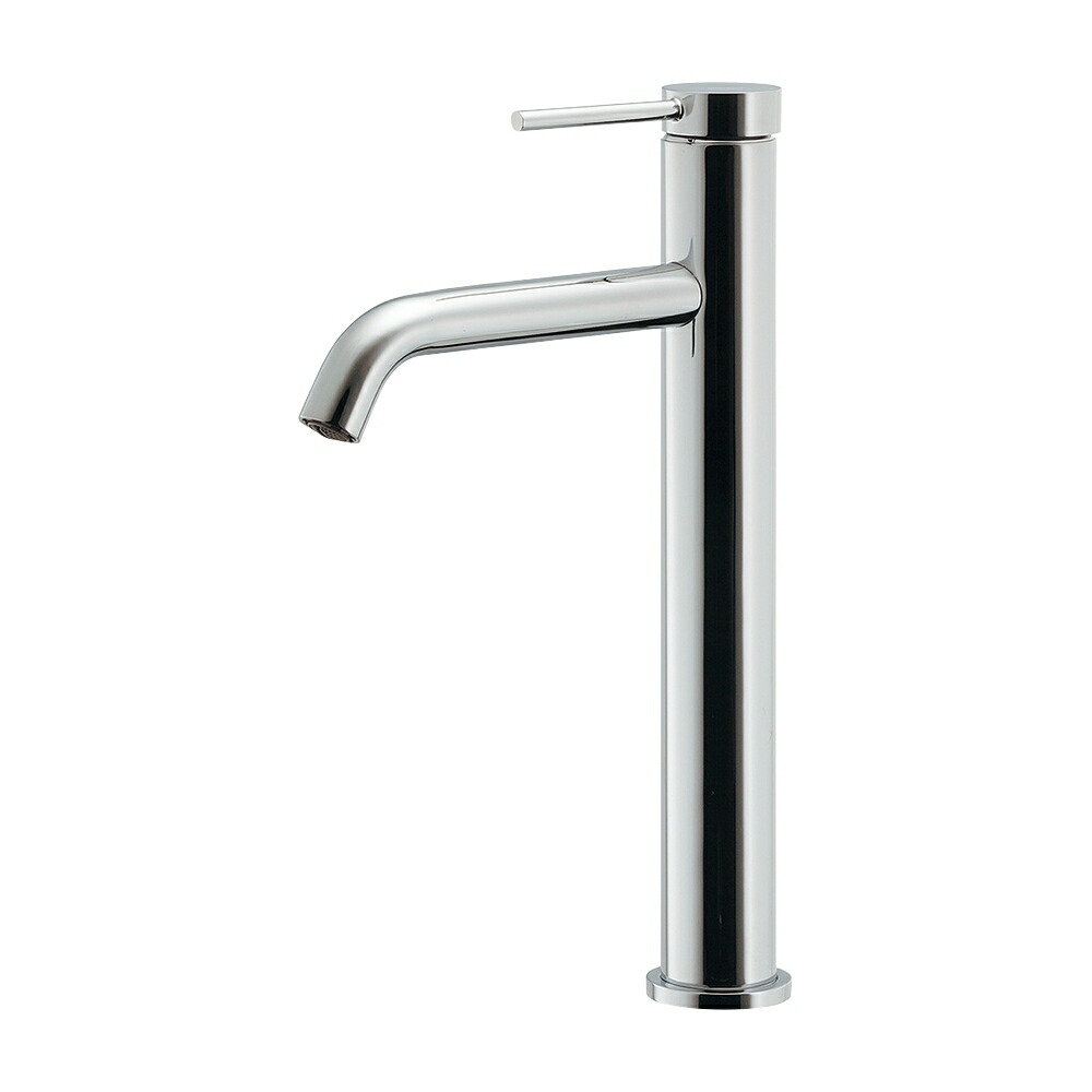 洗面水栓 蛇口 おしゃれ 混合水栓 レバーハンドル シルバー 銀 奥行16 6 吐水口高21cm 1 227 代引決済不可 Cgco Org