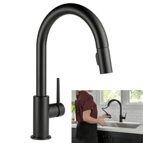 楽天市場】DELTA デルタ トリンシック キッチン 水栓 タッチ水栓