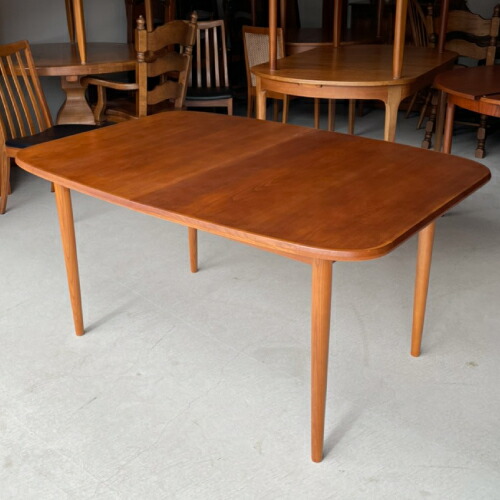 ジープラン G Plan フレスコ Fresco 料理 ヴィンテージ アンティーク ヨーロピアン 家具 愛くるしげ レトロ 格好よい 四曲がりかど 横幅143 深長さ99 天上界クオンティティー72cm G 1957 返品不可 Brucetires Ca