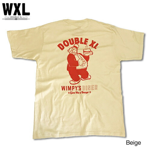 楽天市場 Rhc Ron Herman ロンハーマン Wxl ダブルxl Popeye ポパイ Wimpy Tシャツ ベージュ Beach Life Style