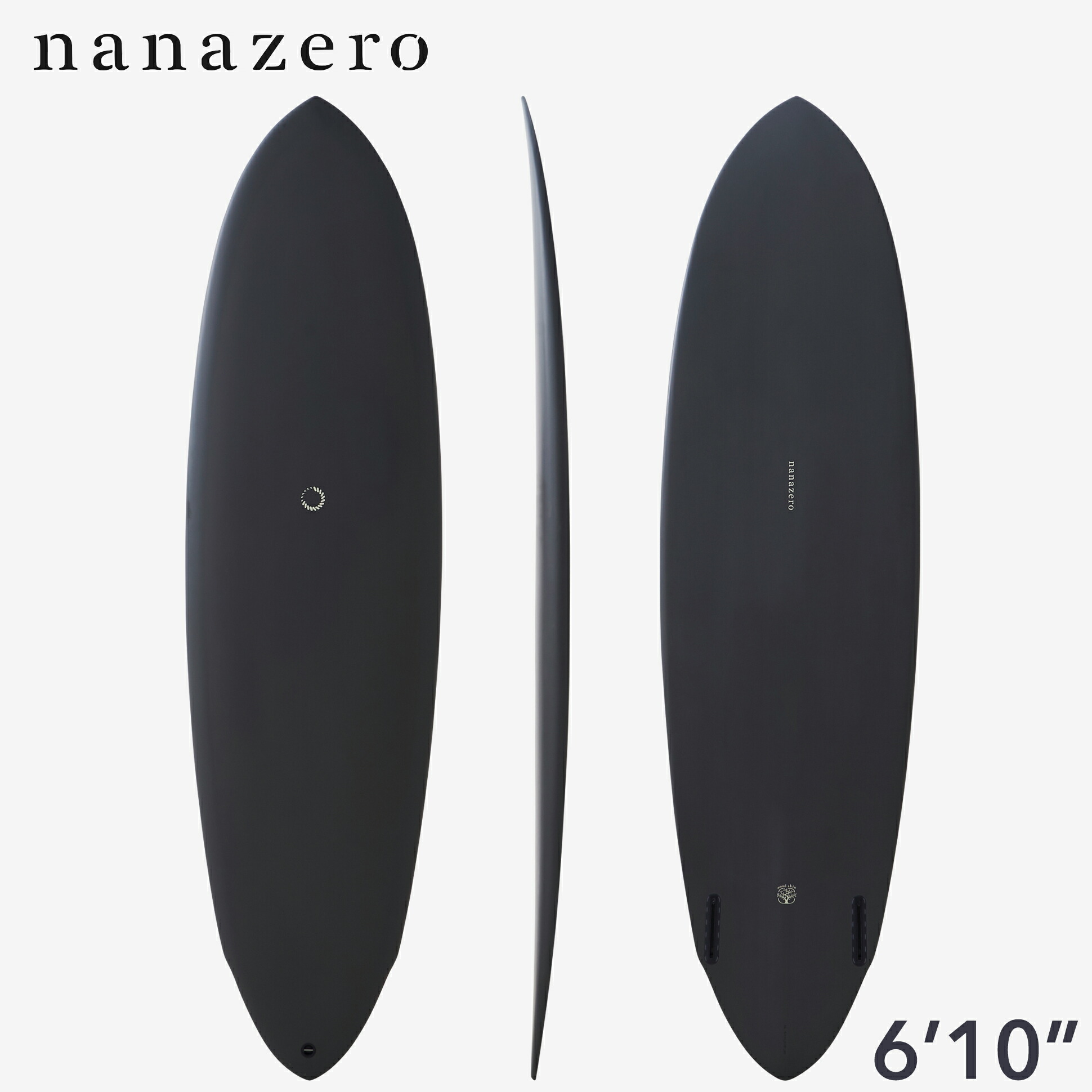 楽天市場】nanazero サーフボード ミッドレングス WOOD SKIN