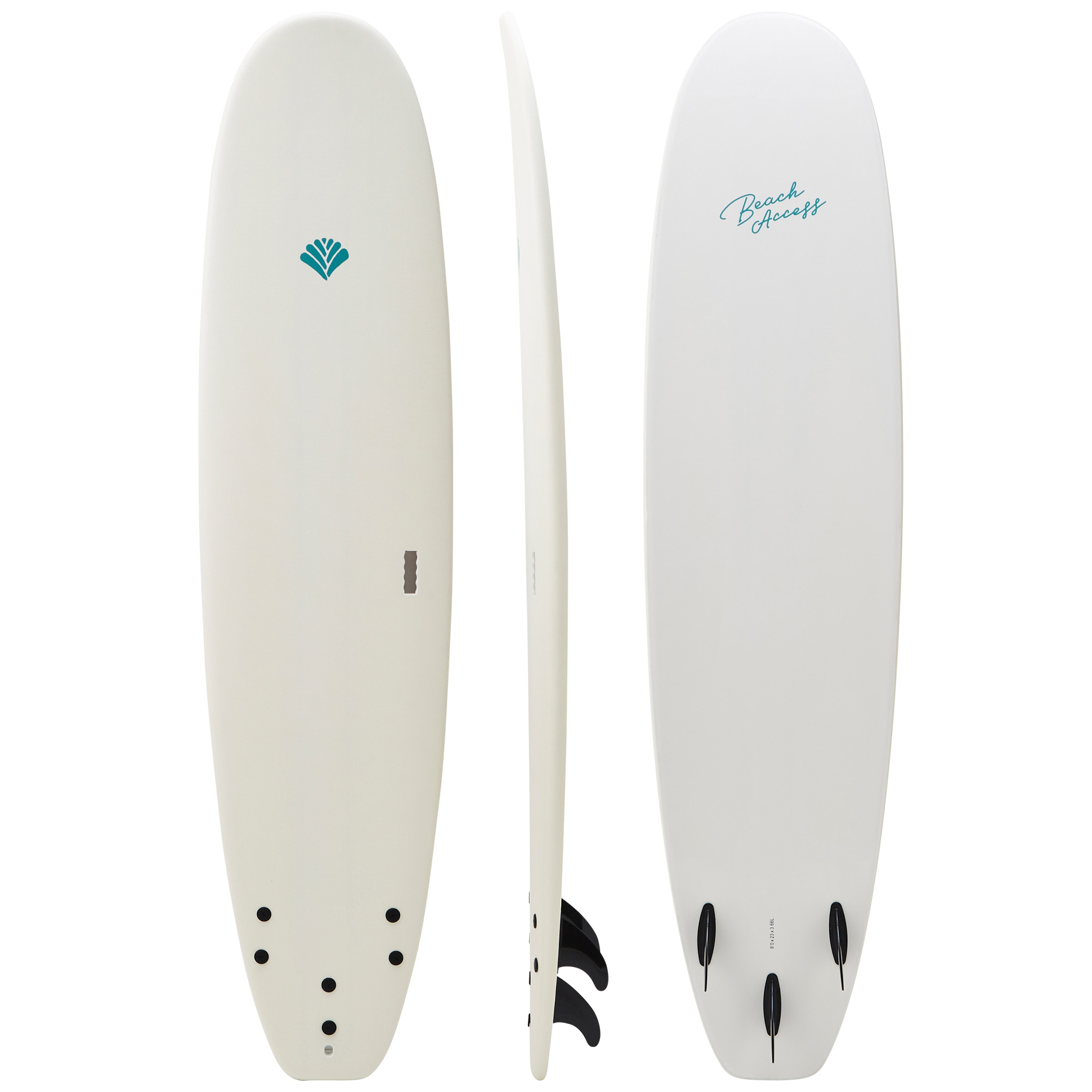 69%OFF!】 ソフトボード サーフボード Beach Access 8'0” 66L ミニ