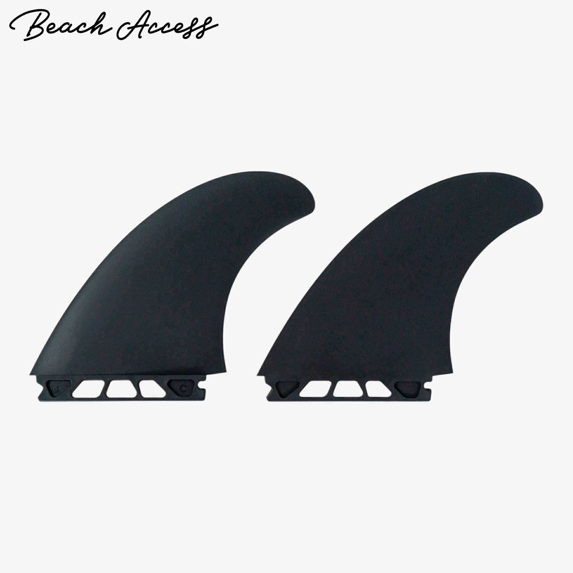 楽天市場】プラスチック ツインスタビライザー フィン ブラック