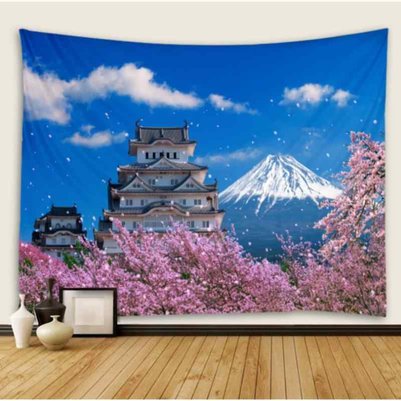 楽天市場】特価FA【JAPAN タペストリー 東京めぐり 80cm