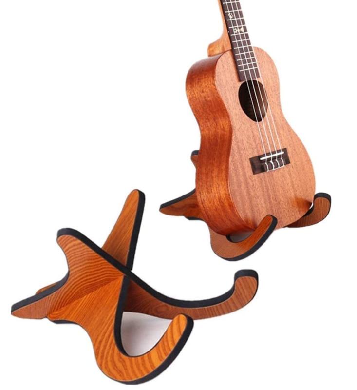 ♪三線・ウクレレ　木製楽器スタンド　正面向き　ハンドメイド♪ 61BnUZqwqvL._UF350,350_QL50_.jpg