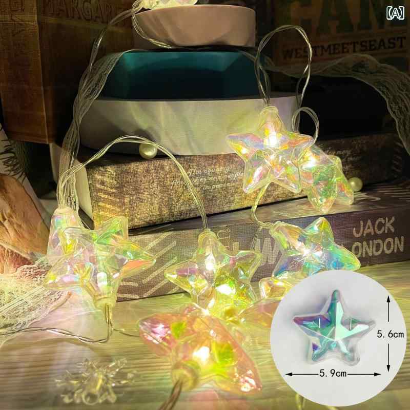 目あたらしい 外殻 海星 led ともし火は 寝部屋の 御部屋の 壁面に 飾ら れて います。