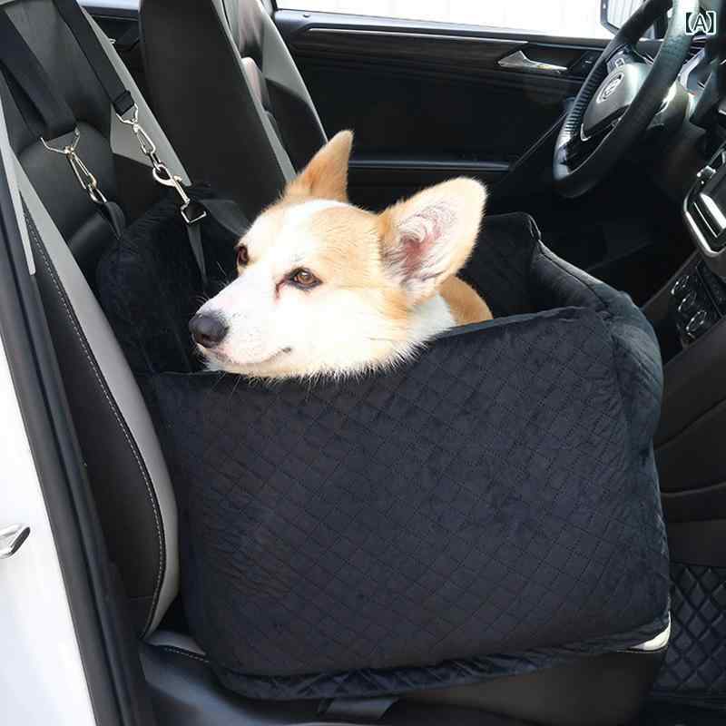 車の 手つだい 席 うしろ側 居敷き 用 愛玩動物 用 臥榻、 取りはらい 能力のあるで 洗える、 朦々たるの 犬 用 安全性のある 旅する 臥榻