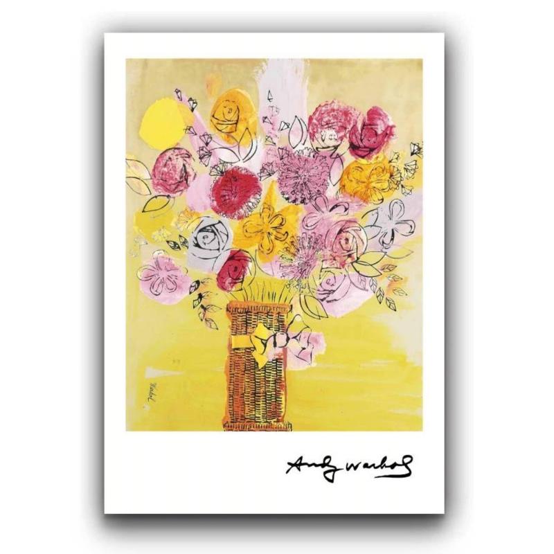 アンディウォーホル　5  水彩画　ブランドオマージュ アンディウォーホル5 水彩画ブランドオマージュ