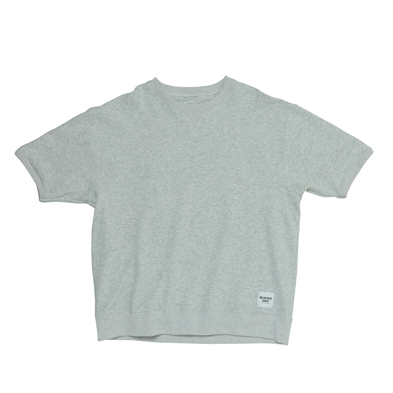 クルーネック S/S スウェットシャツ ビーチドデイズ 公式 BEACHED DAYS Tシャツ 半袖スエット ルーズシルエット ユニセックス 男女兼用|BEACHED DAYS STORE 店