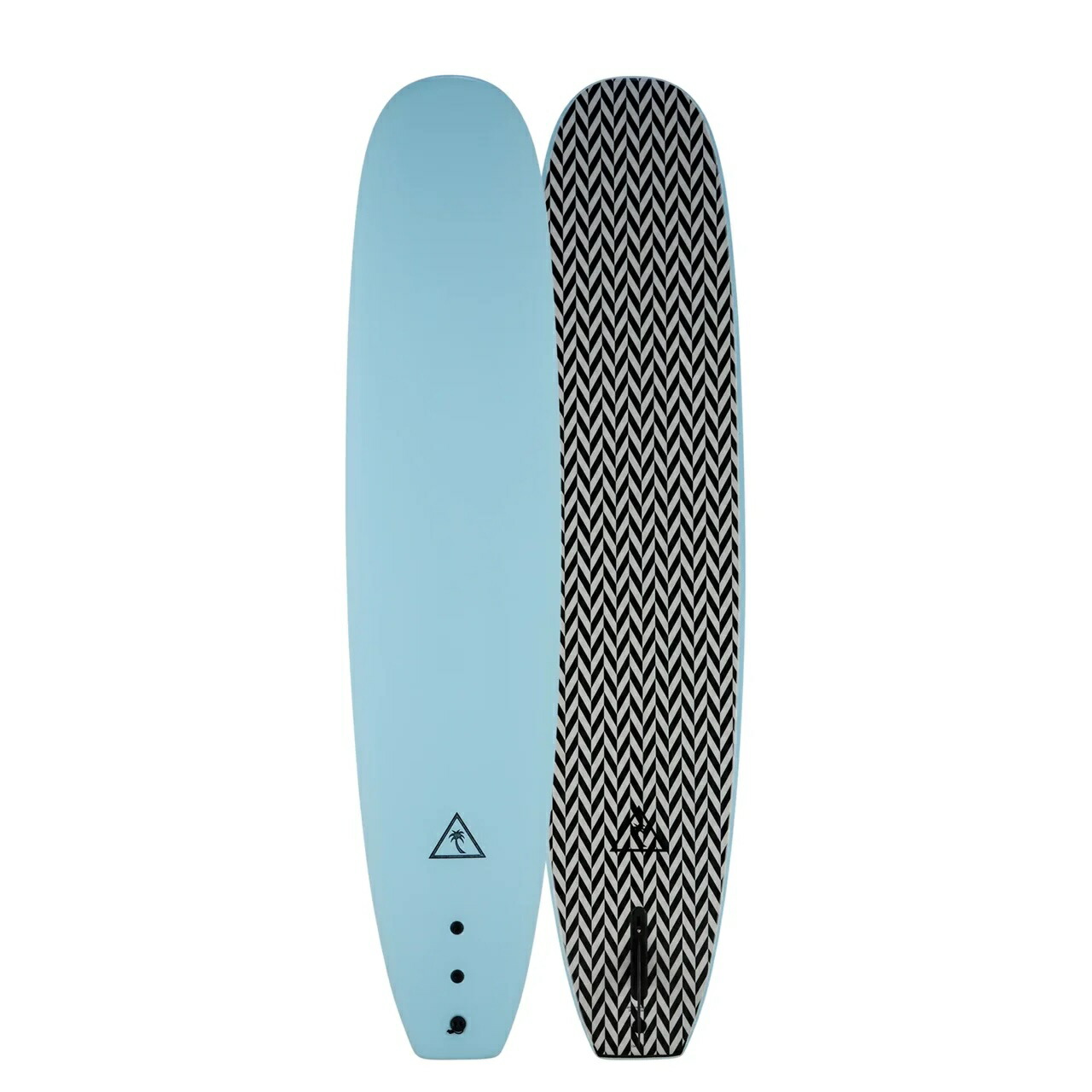 8'6" キャッチサーフ ヘリテージ ノーズライダー Sky Blue 26 シングルフィン ソフトボード サーフィン スポンジボード サーフボード ファンボード ロングボード フィン付属 ファンボード CATCH SURF｜BEACHED DAYS STORE 店