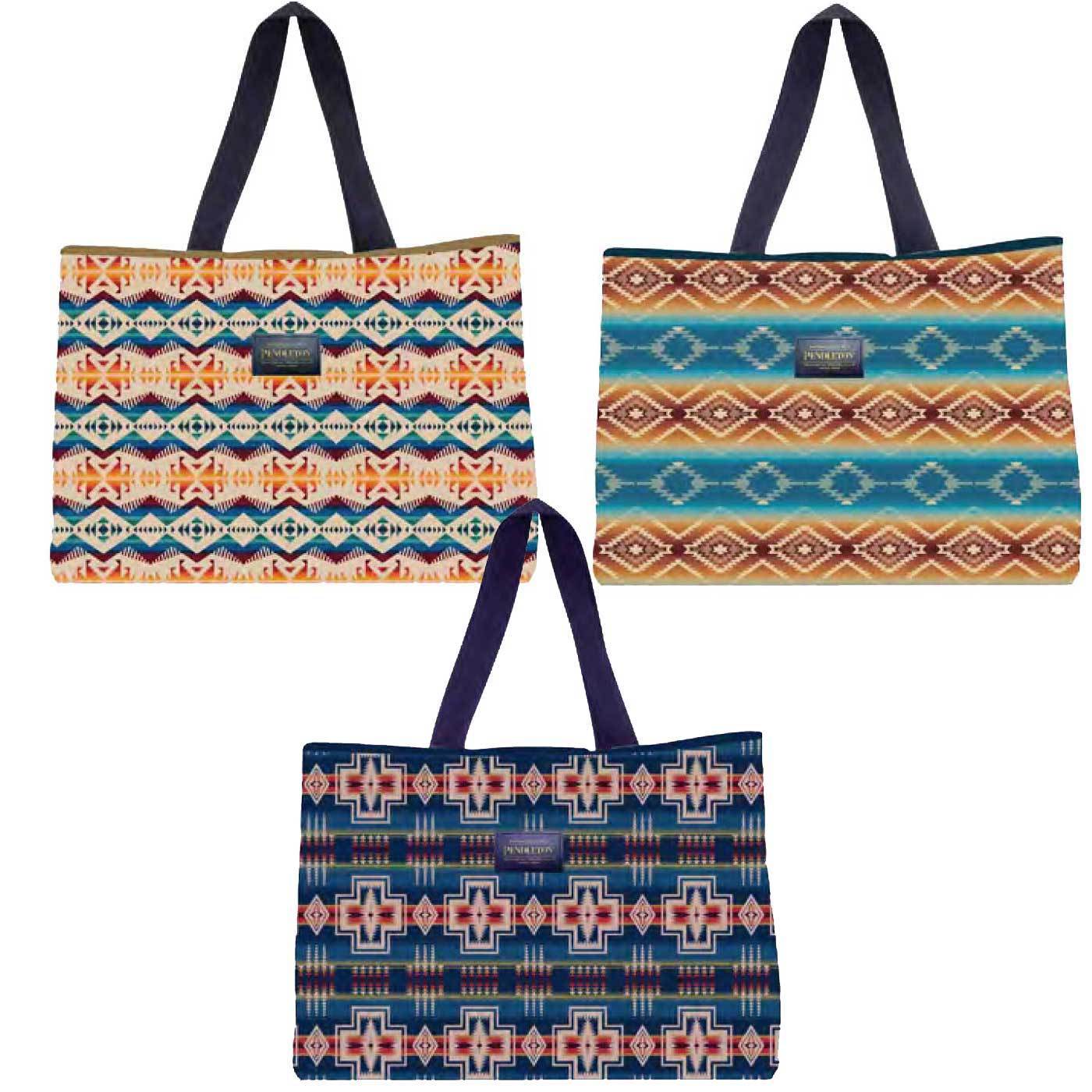 【送料無料】　PENDLETON（ペンドルトン）０PP5101　ペット用　Travel Tote ネイティブ柄　３柄展開　LUN　ライトベイジュ系　PGSP　ライトグリーン系　CHNAR　ネイビー系　ユニセックス