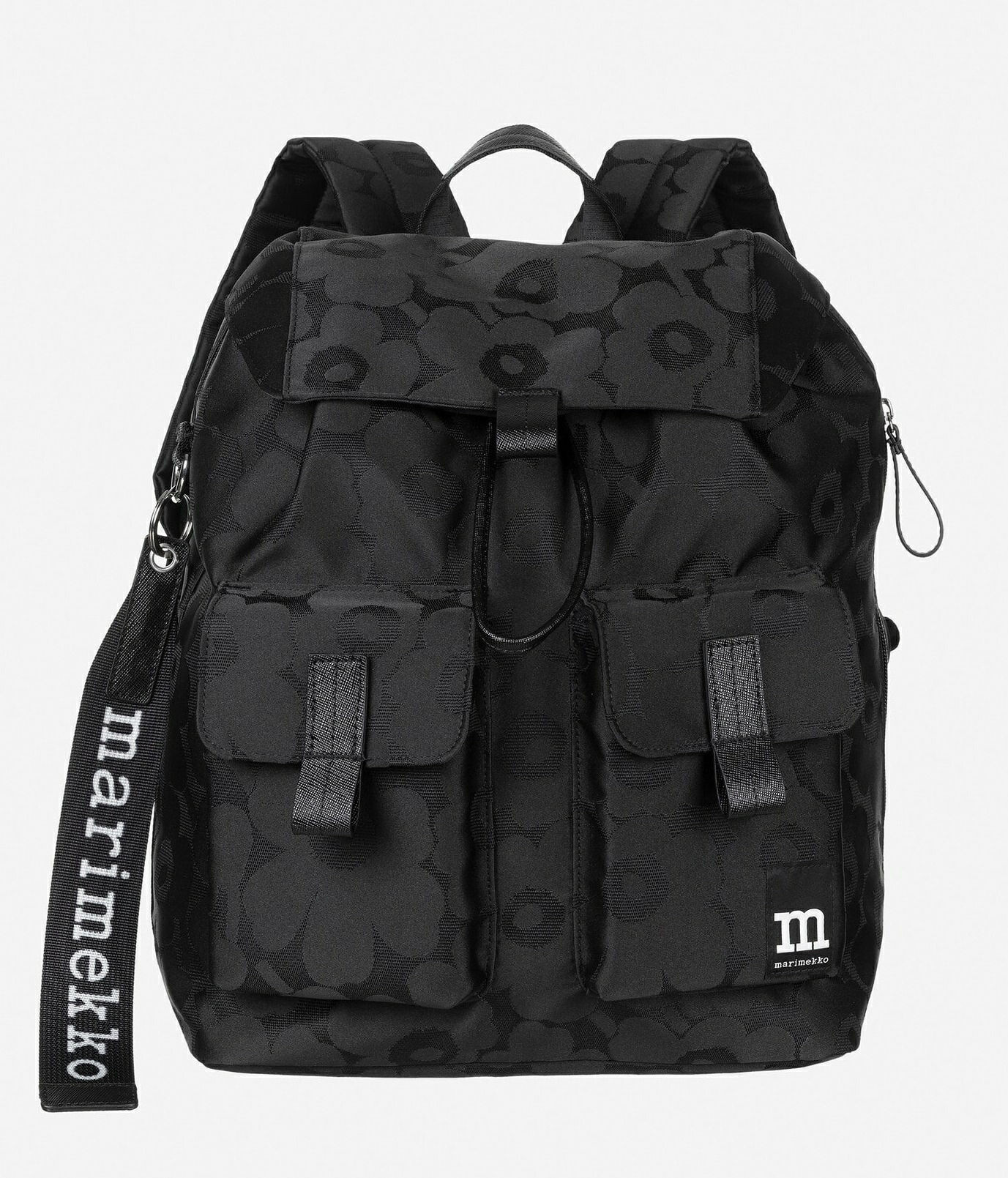 【送料無料】 marimekko（マリメッコ）92229 Everything Backpack L Unikko ﾊﾞｯｸﾊﾟｯｸ All Over Unikko 全体にUnikko柄を施した生地