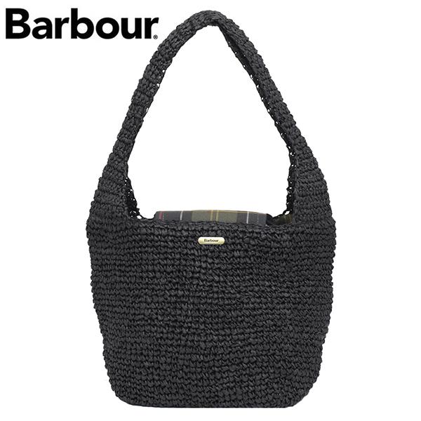 Barbour(バブアー)LBA0466 Paper Mesh BAG ペーパーメッシュバッグ BK11 ブラック ウィメンズ サマーバッグ|Beachshell2018