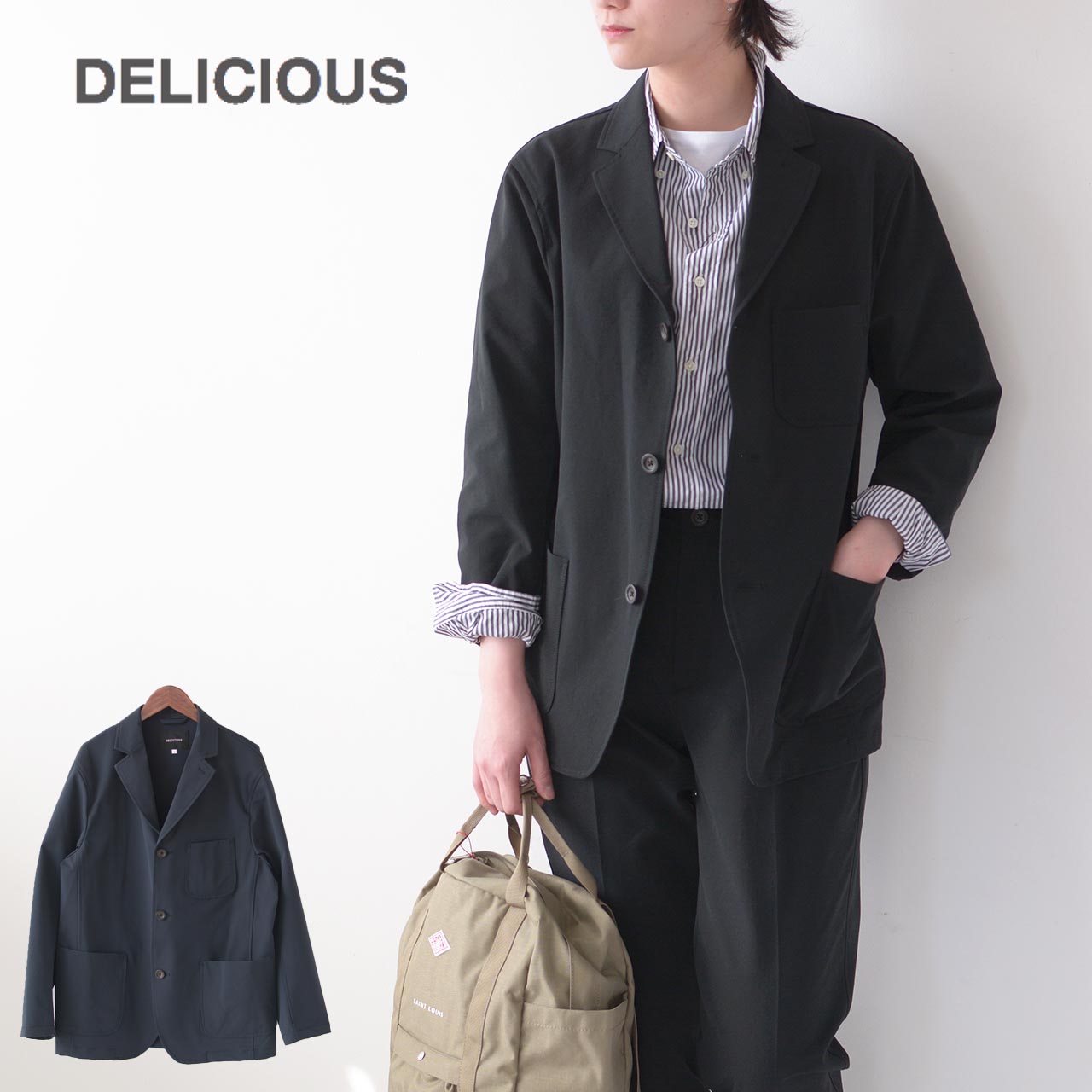 現行極美品　ヒューゴボス　テーラードジャケット　54 コンパクト収納　トラベル HUGO BOSS(ヒューゴボス) テーラードジャケット10224818