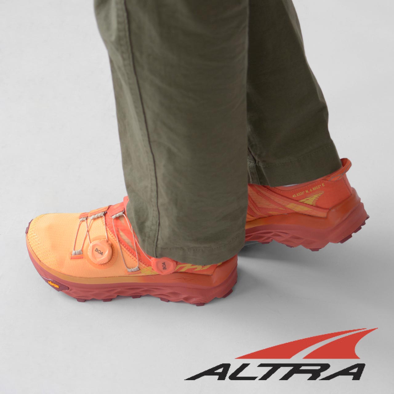 ALTRA [アルトラ] MONT BLANC BOA W / モンブラン ボア ウィメンズ [AL0A7R7D / Golden.Hour]  クロスカントリー・ロードランニング・トレイルラン・ハイキング・ファストパッキング・トレイルレーシングシューズ・LADY'S [2023SS] |