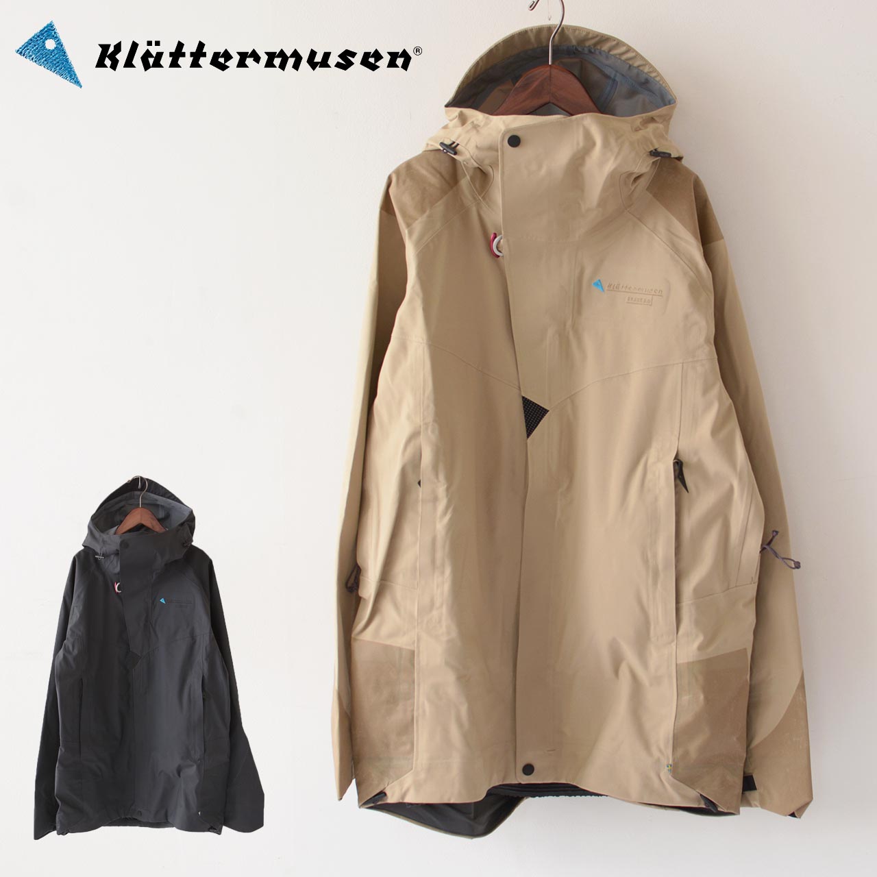 KLÄTTERMUSEN Ehride ジャケット XS ダークグレー 10655M12_Brage2.